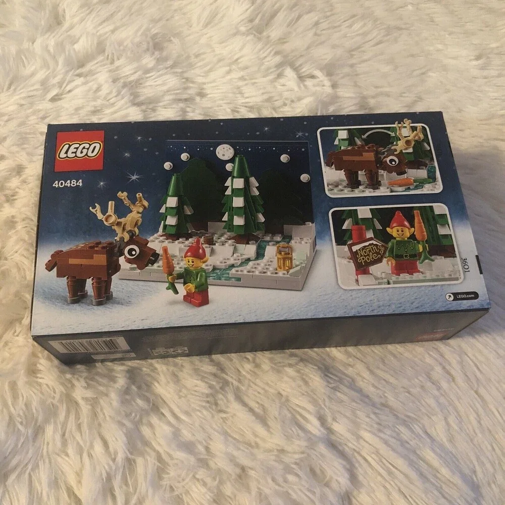 New Lego 40484 Limited Edition Christmas North Pole Building Toy 317 pcs